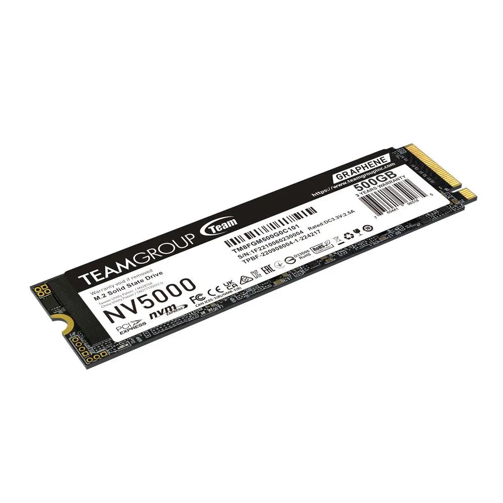 SSD Team Group NV500, M.2 2280 NVMe, 500GB, PCI-e 4.0 x4 - image 2