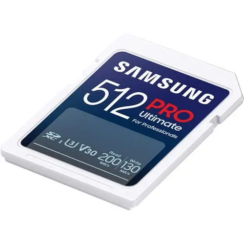 Памет, Samsung 512GB SD Card PRO Ultimate, U3, V30 , Read 200MB/s - Write 130MB/s - image 3