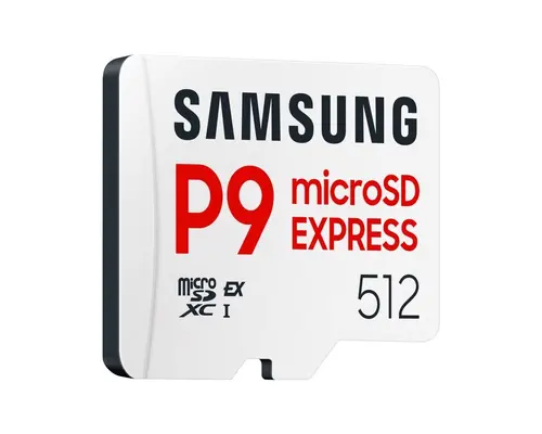 Карта памет Samsung microSDXC, 512GB P9 Express , 800 MB/s, UHS-I 90 MB/s U3, V30, A1 - image 2