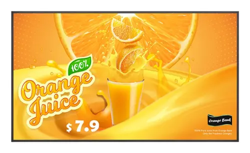 Широкоформатен дисплей, LG 55UH5Q, 55" 4K UHD  3840x 2160 Signage, 24/7, Slim Design, webOS 6.0, Brightness : 500 nits, 1,200:1, DCR 1,000,000:1, 8ms (G to G), Bezel Width : 11.4 mm, Speaker (10W X 2), HDMI, RS232C, Audio, DP, RJ45, USB 2.0, PBP, IP5X, Portrait / Landscape, Bla