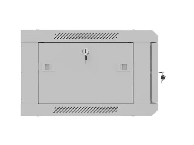Комуникационен шкаф, Lanberg rack cabinet 19" wall-mount 4U / 600x450 for self-assembly (flat pack), grey - image 2