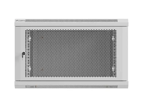 Комуникационен шкаф, Lanberg rack cabinet 19" wall-mount 9U / 600x600 for self-assembly (flat pack), grey - image 2