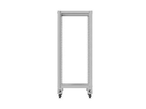 Комуникационен шкаф, Lanberg open rack 19" 27U  600x800, grey - image 2