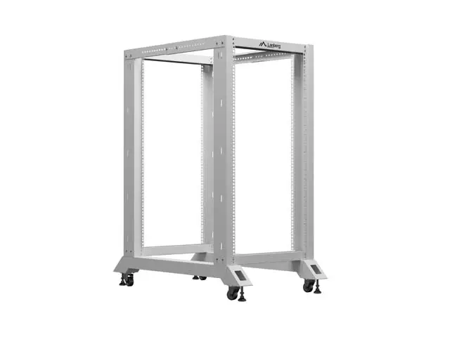 Комуникационен шкаф, Lanberg open rack 19" 22U 600x1000, grey