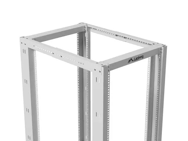 Комуникационен шкаф, Lanberg open rack 19" 22U 600x1000, grey - image 6