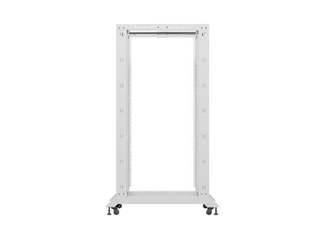 Комуникационен шкаф, Lanberg open rack 19" 32U 600x1000, grey - image 3
