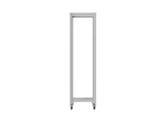 Комуникационен шкаф, Lanberg open rack 19" 42U 600x1000, grey - image 2