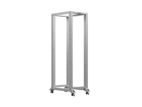 Комуникационен шкаф, Lanberg open rack 19" 42U 600x1000, grey