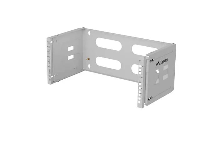 Аксесоар, Lanberg Folding Bracket, wall-mount 19" 4U 497x400/240, Grey - image 2