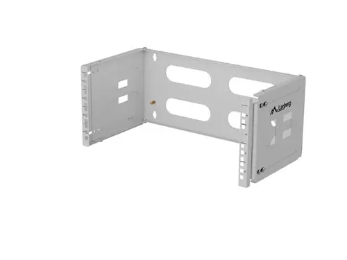 Аксесоар, Lanberg Folding Bracket, wall-mount 19" 4U 497x400/240, Grey - image 2