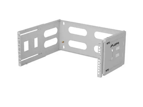 Аксесоар, Lanberg Folding Bracket, wall-mount 19" 4U 497x400/240, Grey