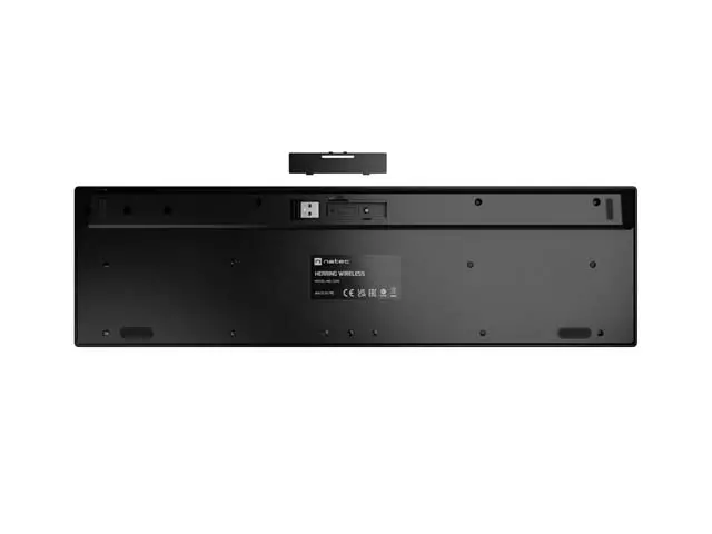 Клавиатура, Natec Keyboard Herring Wireless US - image 6