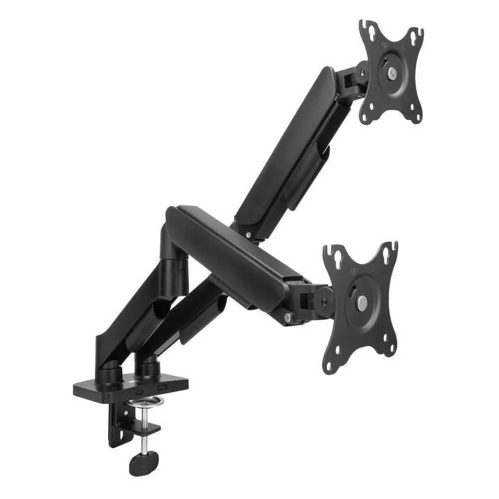 ACT Suport pentru 2 monitoare de birou AC8314, Reglabil, 17" - 34", 9 kg, arc pneumatic