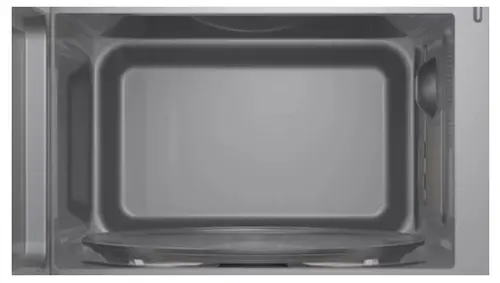 Микровълнова печка, Bosch FFL020MW0, SER2, Freestanding microwave, 800 W, 20 l, Number of power levels 5, 27 cm glass rotating plate, White - image 2