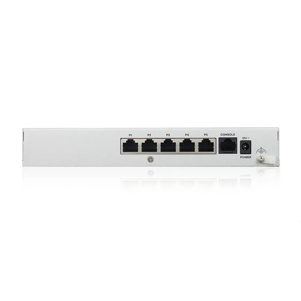 Защитна стена, ZyXEL USG FLEX 50 H, 5 Gigabit user-definable ports, 1*USB with 1 YR Entry Defense Pack - image 2
