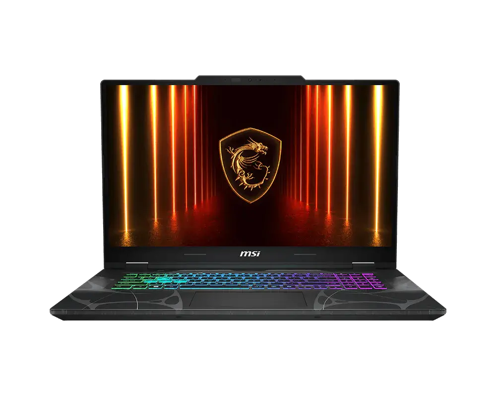 Лаптоп, MSI Cyborg 17 B13WEKG, i5-13420H (8C/12T, up to 4.60GHz, 12 MB), GeForce RTX 5050 8GB GDDR7 440 AI TOPS, 17.3" FHD (1920x1080), 144Hz, IPS-Level, 16GB DDR5 5200MHz, 512GB PCIe Gen4x4 SSD, WiFi 6E, BT 5.3, 4 Zone RGB Kbd, NO OS, 55.2Whr, 2.5kg