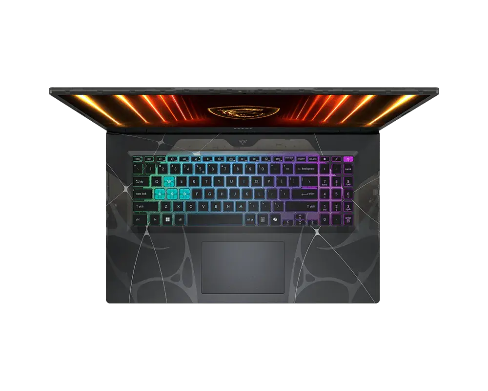 Лаптоп, MSI Cyborg 17 B13WEKG, i5-13420H (8C/12T, up to 4.60GHz, 12 MB), GeForce RTX 5050 8GB GDDR7 440 AI TOPS, 17.3" FHD (1920x1080), 144Hz, IPS-Level, 16GB DDR5 5200MHz, 512GB PCIe Gen4x4 SSD, WiFi 6E, BT 5.3, 4 Zone RGB Kbd, NO OS, 55.2Whr, 2.5kg - image 4