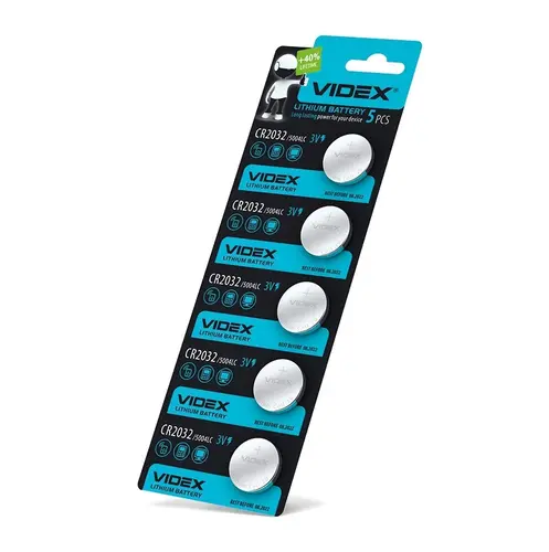 ПАКЕТ ОТ 5бр CR-2032/5TB/3V VIDEX