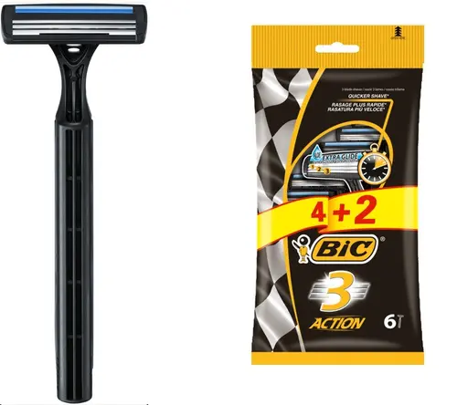 САМОБРЪСНАЧКА BIC3 ACTION ПЛ 4+2 BIC