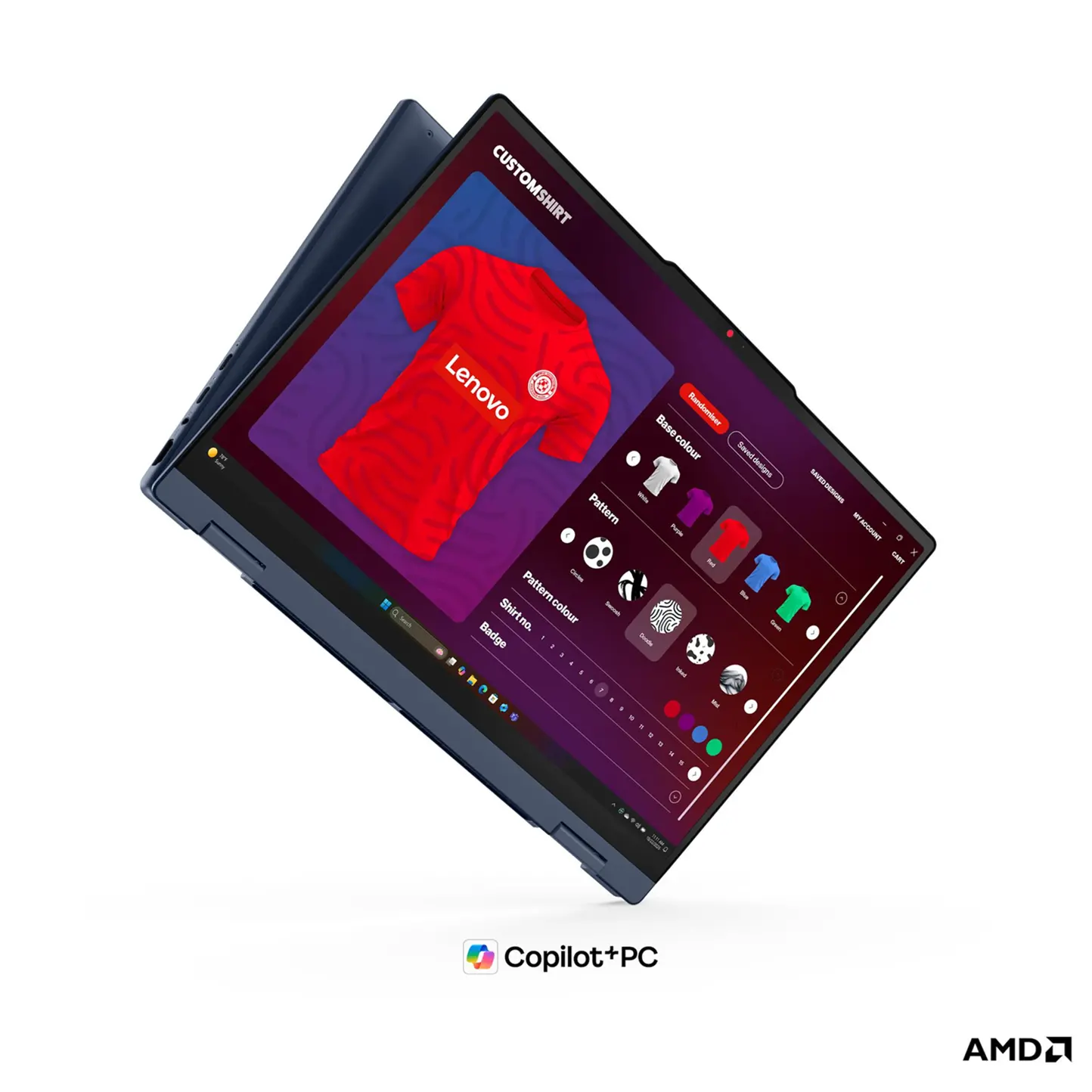LENOVO IdeaPad 5 2-in-1 AMD Ryzen AI 7 445 15.3inch WUXGA 400N Touch 32GB DDR5 512GB PCIe W11H Cosmic Blue 3y + Pen - image 4
