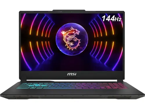 Лаптоп, MSI Cyborg 15 A13UCK, i5-13420H (8C/12T, up to 4.60GHz, 12 MB), GeForce RTX 3050 4GB GDDR6, 15.6" FHD (1920x1080), 144Hz, IPS-Level, 16GB DDR5 5200MHz, 512GB PCIe Gen4x4 SSD, WiFi 6E, BT 5.3, 4 Zone RGB Kbd, NO OS, 53.5Whrs, 1.98 kg - image 4