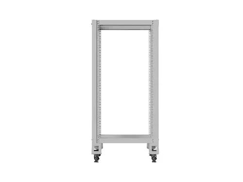 Комуникационен шкаф, Lanberg open rack 19" 22U 600x800, grey - image 2