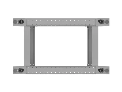 Комуникационен шкаф, Lanberg open rack 19" 22U 600x800, grey - image 4
