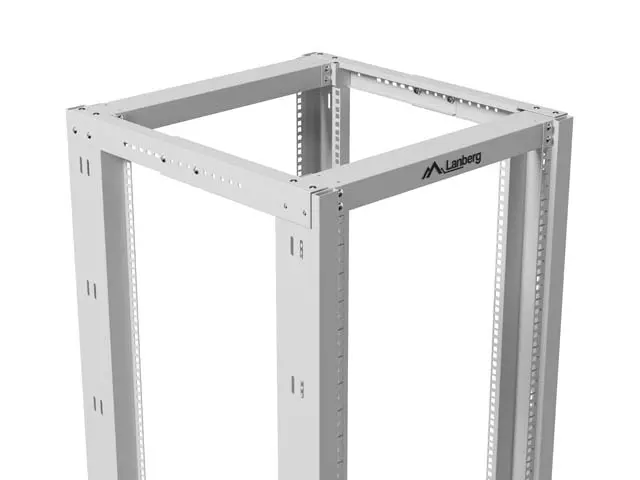 Комуникационен шкаф, Lanberg open rack 19" 22U 600x800, grey - image 5