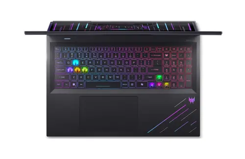 Лаптоп, Acer Predator Helios 18 AI, PH18-I71-93T3, Intel Core Ultra 9 290HX Plus (up to 5.50GHz, 36MB), 18" WQXGA (2560x1600) IPS Mini LED 250Hz, 2*32GB DDR5, 2*1TB NVMe SSD, RTX 5080 16GB GDDR7, WiFi 7, RG-45, BT 5.4, MicroSD, FHD Cam, Win 11 Pro, Black - image 3