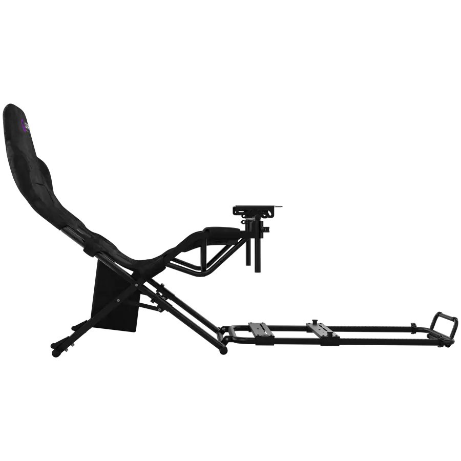 LORGAR FLEX RAF1, Sim Racing Cockpit Advanced, Foldable, 150x72x113 cm-playing, 38x72x126cm-folded, Black - image 1