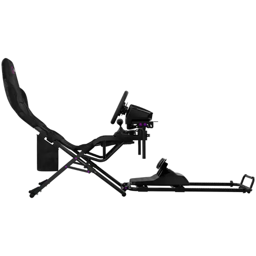 LORGAR FLEX RAF1, Sim Racing Cockpit Advanced, Foldable, 150x72x113 cm-playing, 38x72x126cm-folded, Black - image 4