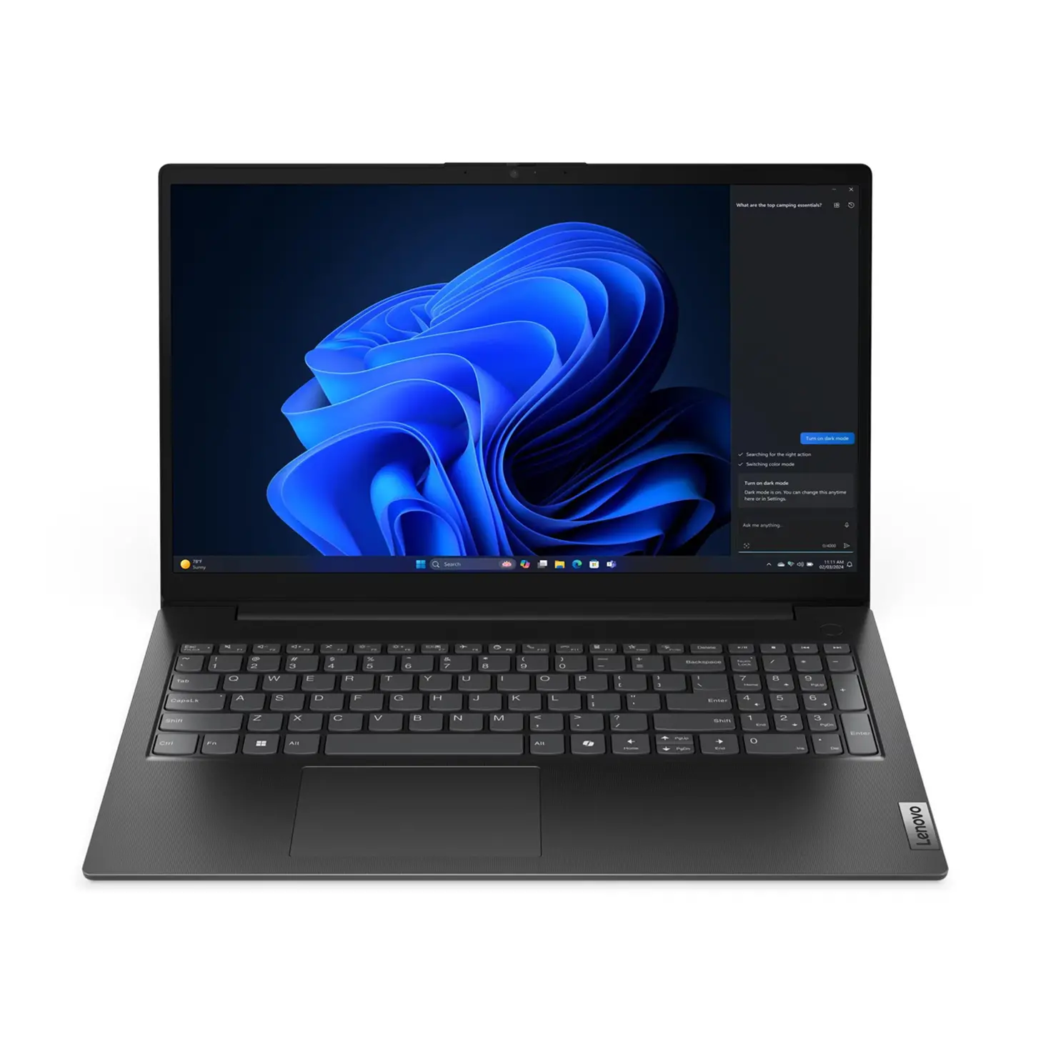 Лаптоп, Lenovo V15 G5 Intel Core i5-13420H, 8C (up to 3.4GHz, 12MB), 16GB SODIMM DDR5-5200, 512GB SSD, 15.6" FHD (1920x1080) IPS AG, Intel UHD Graphics, HD 720p Cam, WLAN, BT, 3 cell, DOS, 3Y CCI