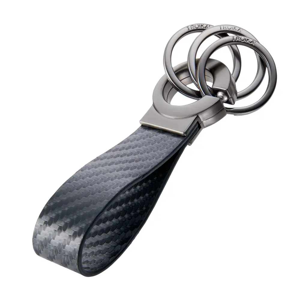 Breloc Troika-KEY-CLICK CARBON