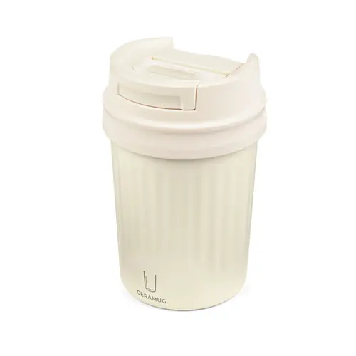 Термочаша TROIKA CERAMUG 300, бяла