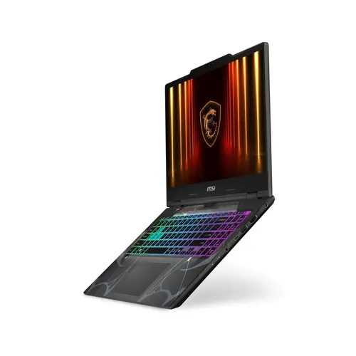 Лаптоп, MSI Cyborg 15 B13WEKG, i5-13420H (8C/12T, up to 4.60GHz, 12 MB), GeForce RTX 5050 8GB GDDR7 440 AI TOPS, 15.6" FHD (1920x1080), 144Hz, IPS-Level, 16GB DDR5 5200MHz, 512GB PCIe Gen4x4 SSD, WiFi 6E, BT 5.3, 4 Zone RGB Kbd, NO OS, 55.2Whr, 2.1kg - image 2
