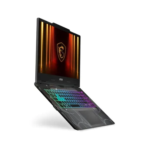 Лаптоп, MSI Cyborg 15 B13WEKG, i5-13420H (8C/12T, up to 4.60GHz, 12 MB), GeForce RTX 5050 8GB GDDR7 440 AI TOPS, 15.6" FHD (1920x1080), 144Hz, IPS-Level, 16GB DDR5 5200MHz, 512GB PCIe Gen4x4 SSD, WiFi 6E, BT 5.3, 4 Zone RGB Kbd, NO OS, 55.2Whr, 2.1kg - image 3