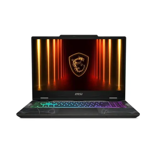 Лаптоп, MSI Cyborg 15 B13WEKG, i5-13420H (8C/12T, up to 4.60GHz, 12 MB), GeForce RTX 5050 8GB GDDR7 440 AI TOPS, 15.6" FHD (1920x1080), 144Hz, IPS-Level, 16GB DDR5 5200MHz, 512GB PCIe Gen4x4 SSD, WiFi 6E, BT 5.3, 4 Zone RGB Kbd, NO OS, 55.2Whr, 2.1kg