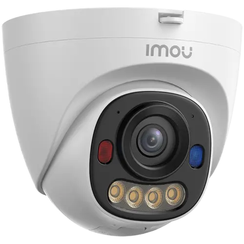 Imou turret PoE IP camera 5MP, 20fps, H265, 2.8mm 94H, IR up to 30m, 8x digital zoom, Built-in Mic and Speaker, Smart Color Night Vision, Spotlight, Motion detection, Micro SD up to 512GB, ONVIF, 1x RJ45, PoE, DC 12V, 1A, IP67 - image 2