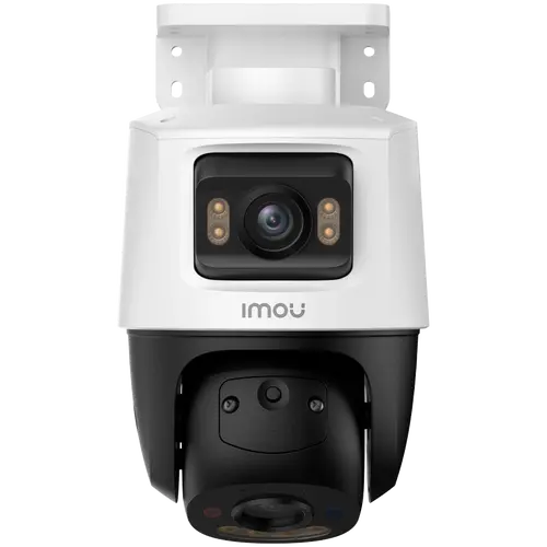 Imou Dual-Lens PoE Outdoor Smart IP PTZ Camera, 5MP+5MP, 3.6mm 76H, 0-260 Pan, 0-25 Tilt, IR up to 30m, H.265, 15 fps, 8x digital zoom, Motion detection, crossing line, Mic and Speaker, micro SD up to 512GB, 1x RJ45, PoE DC 12V, 1A - image 2