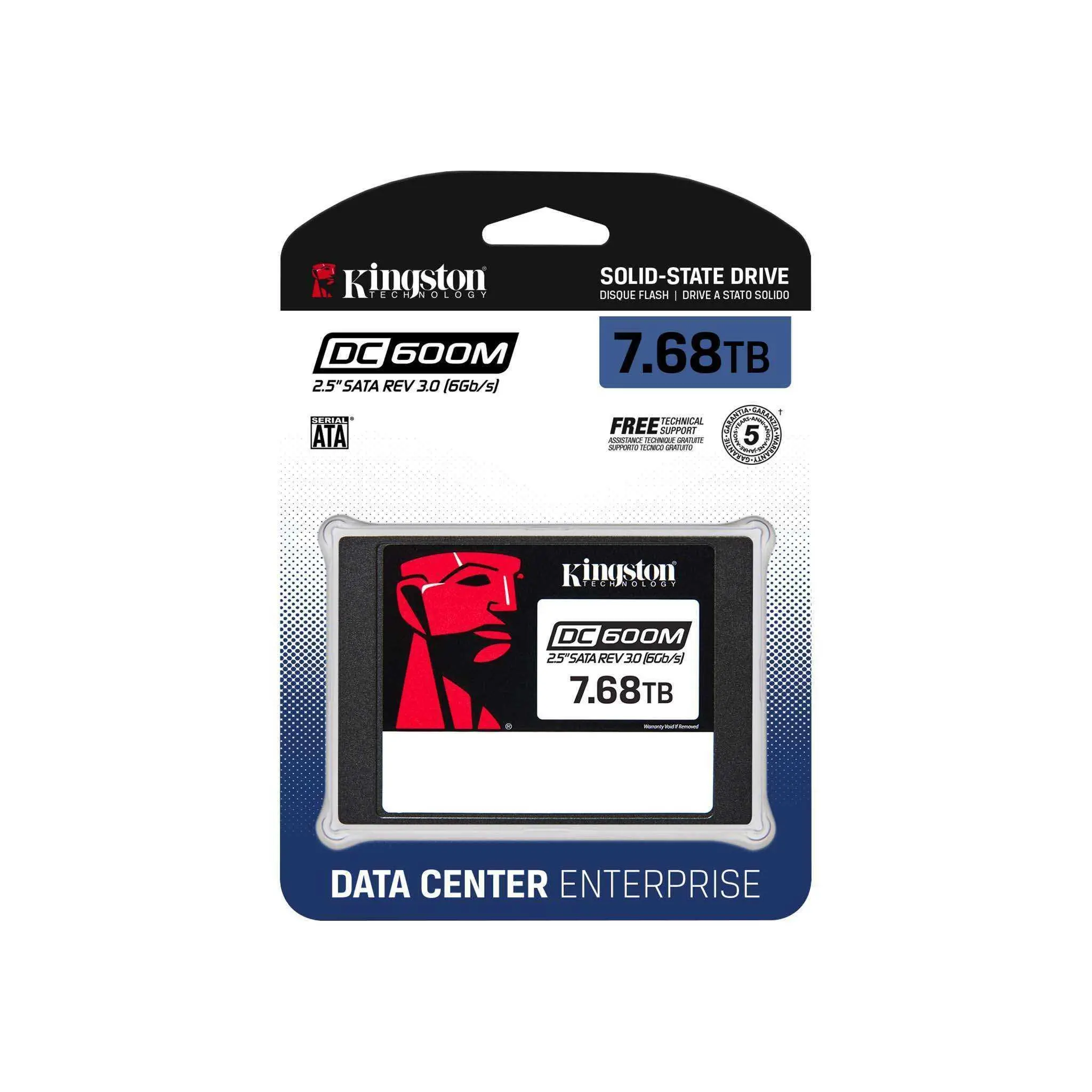 SSD Kingston DC600M SATA Enterprise 7.68TB - image 2