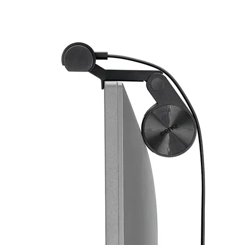 Дизайнерска лампа, BenQ (CW/WW) Monitor Light ScreenBar e-Reading lamp Light Source Dual Color LED, Color Rendering Index>95, Center Illuminance 930 lux (Height 45cm), Color Temp.2700K~6500K, Lighting Cover.(At 500 Lux) 60cmx30cm, USB Power, Aluminum alloy, PCB, BLACK AR17 - image 4