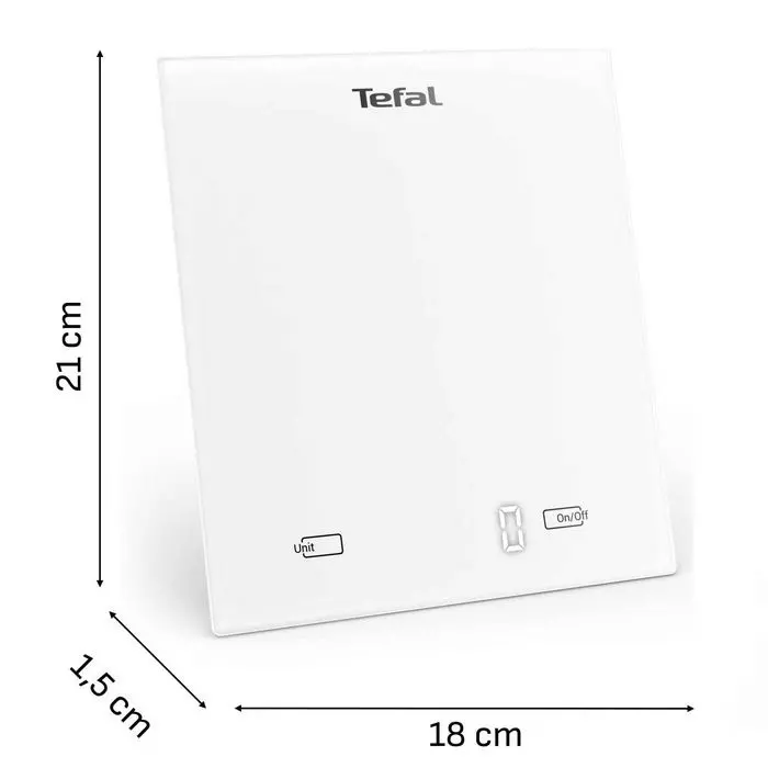 Ζυγαριά, Tefal BC5504V0 KS Essiential 2 λευκή - image 2