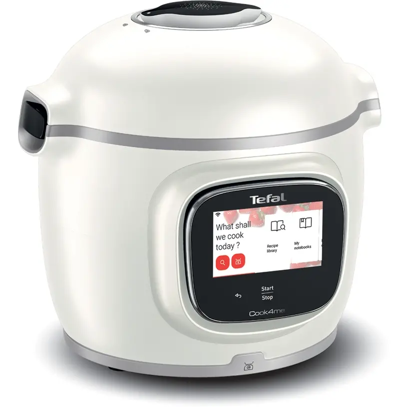 Мултикукър, Tefal CY9441F2 Cook4me Connect Touch PRO, white (only RO/BG), integrated scale, wifi connection, 250 recipes embeded, 1600W, 15 cooking modes - image 1