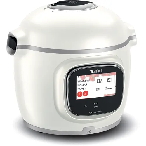 Мултикукър, Tefal CY9441F2 Cook4me Connect Touch PRO, white (only RO/BG), integrated scale, wifi connection, 250 recipes embeded, 1600W, 15 cooking modes - image 1
