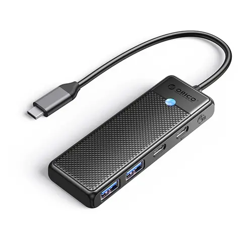 Orico хъб USB3.1 HUB Type-C - 2 x USB3.0, 2 x USB-C - PAPW2AC-C3-05-BK-EP