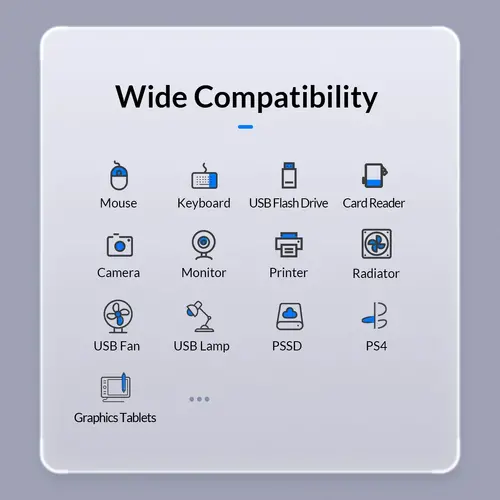 Orico хъб HUB USB3.1 Type-C 4 port - 4 x USB3.0 White, Audio/Mic x 1 - YS4-C3-03-WH-BP - image 14