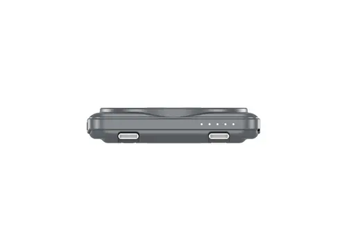 Външна батерия, Verbatim Charge 'n' Go 2C Power Bank Magnetic Wireless 5000mAh with 2 USB-C Cables & Stand Grey - image 4