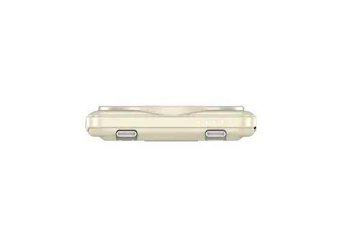 Външна батерия, Verbatim Charge 'n' Go 2C Power Bank Magnetic Wireless 5000mAh with 2 USB-C Cables & Stand Gold - image 5