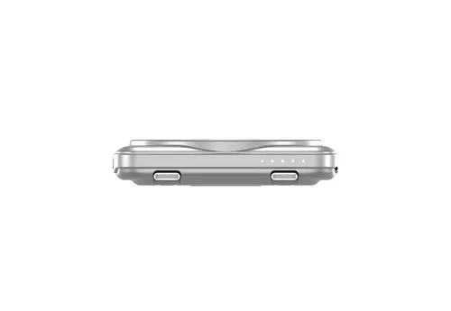 Външна батерия, Verbatim Charge 'n' Go 2C Power Bank Magnetic Wireless 5000mAh with 2 USB-C Cables & Stand Silver - image 4