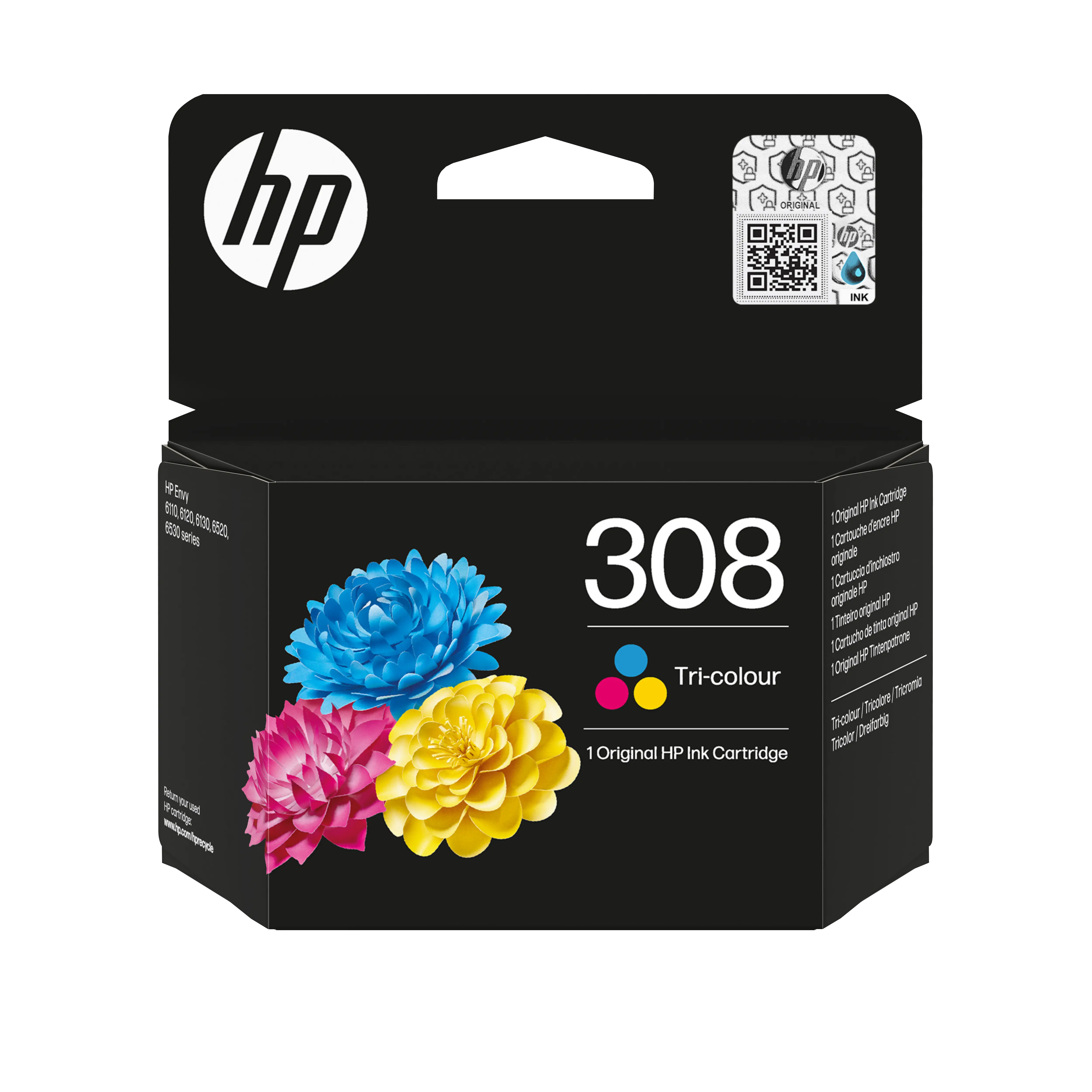 Консуматив, HP 308 Tri-Color Original Ink Cartridge